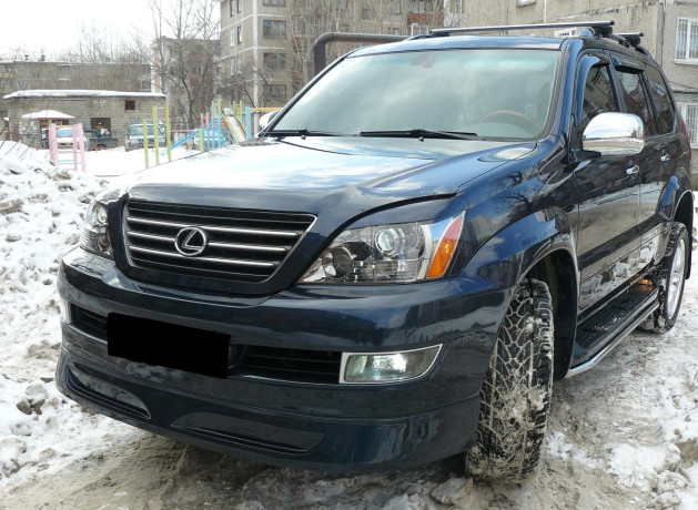 Накладка на передний бампер "Lx-Mode" Lexus GX 470 купить недорого с доставкой в Можайск
