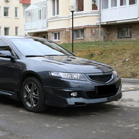 Накладка на передний бампер "Mugen" для Honda Accord (2006-2008) купить недорого с доставкой в Можайск