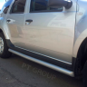 Защита порогов вогнутая d63мм ИСКРА (ППК) RENAULT Duster 2012-2020/ NISSAN Terrano 2014- купить недорого с доставкой в Можайск