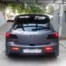 Накладки задних фонарей (4 части) для Mazda 3 хэтчбэк (2003-2009) купить недорого с доставкой в Можайск