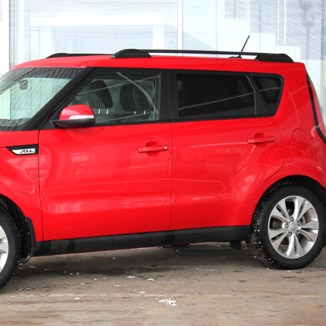 Рейлинги для Kia Soul (2013-2019) Чёрный купить недорого с доставкой в Можайск