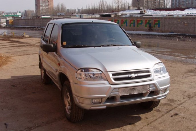 Бампер передний "Trial RD" для B@3 2123 Chevrolet Niv@ купить недорого с доставкой в Можайск