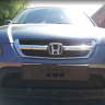 Защита радиатора "Standart" Honda CR-V (2001-2004) чёрная купить недорого с доставкой в Можайск