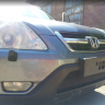 Защита радиатора "Standart" Honda CR-V (2001-2004) чёрная купить недорого с доставкой в Можайск