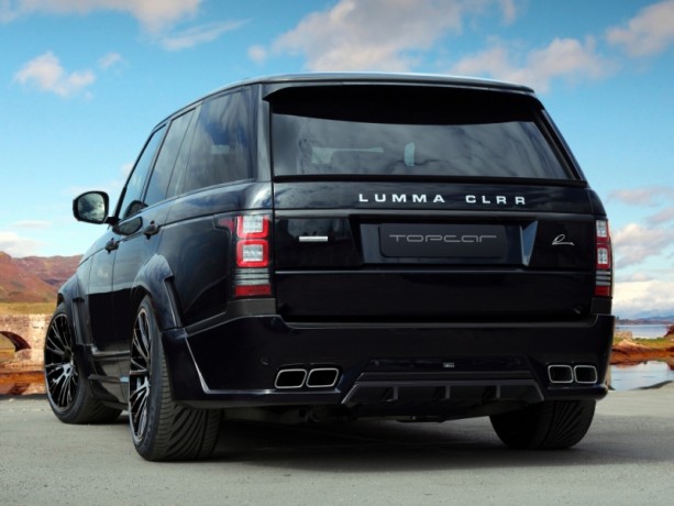 Спойлер на крышку багажника "Lumma CLR R" Land Rover Range Rover (2013-н.в.) купить недорого с доставкой в Можайск
