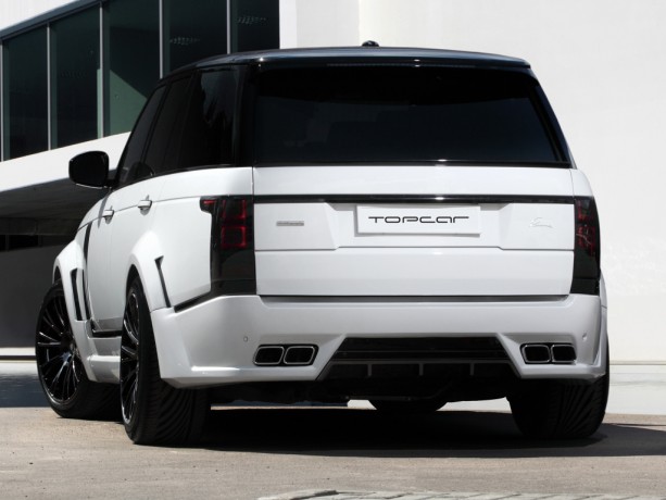 Спойлер на крышку багажника "Lumma CLR R" Land Rover Range Rover (2013-н.в.) купить недорого с доставкой в Можайск