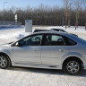 Накладки на пороги "FT" для Ford Focus 2 (седан, хетчбэк 5-дв.)(2004-2011) купить недорого с доставкой в Можайск